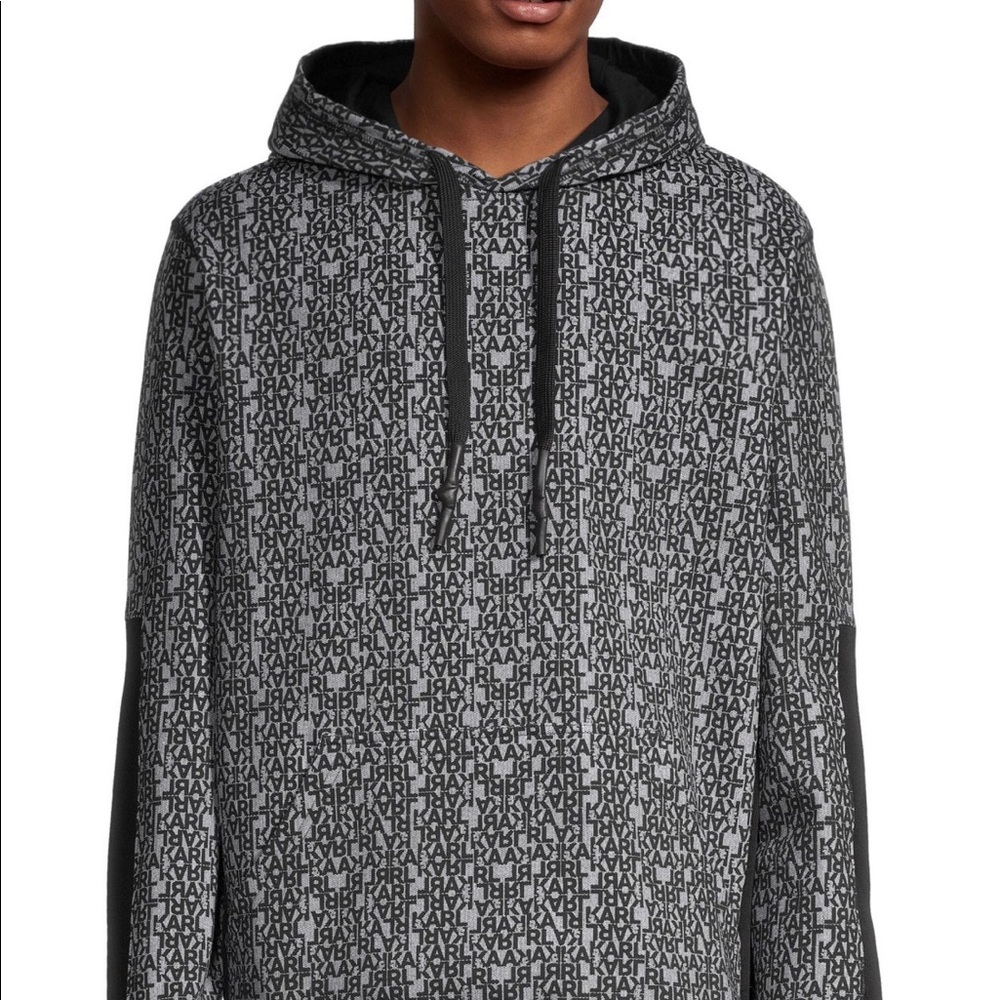Karl Lagerfeld Print Hoodie